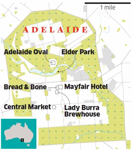 Adelaide Map 