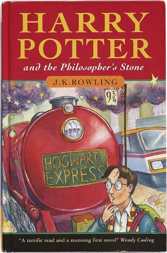 Image result for harry potter and the philosopher's stone book