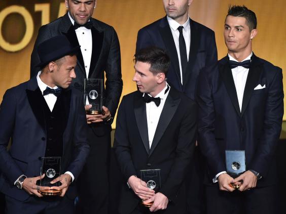 Cristiano Ronaldo 'looked after' Neymar at Ballon d'Or despite Real ...