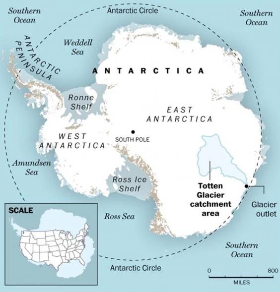 Antarctica's Totten Glacier has become 'dangerously unstable' | The ...