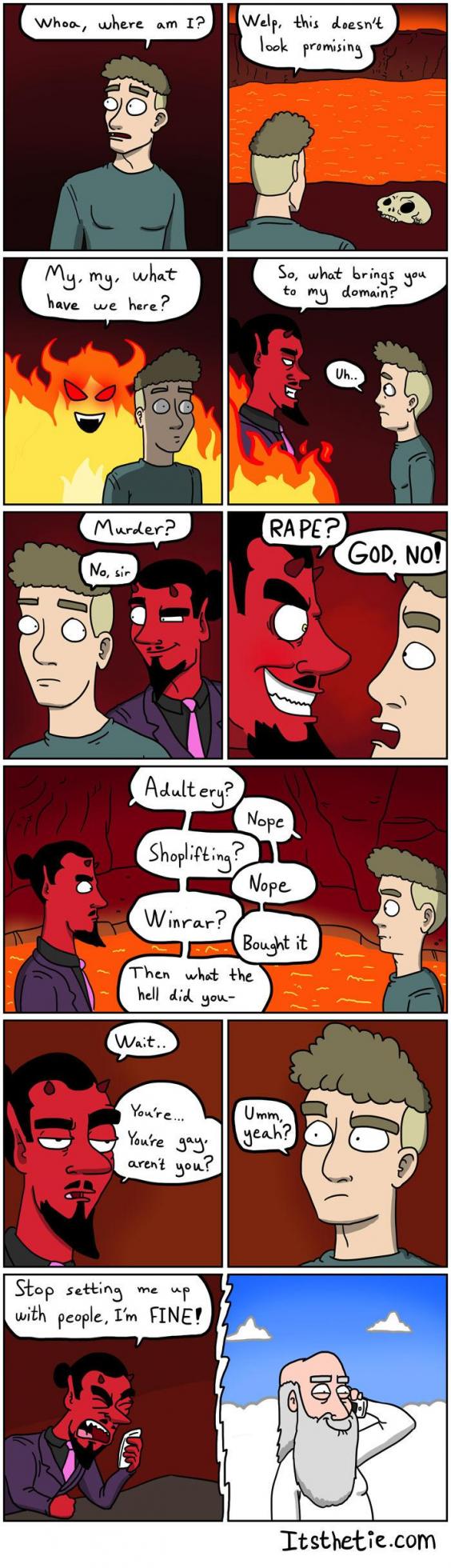 Comic Perfectly Ridicules Christian Stereotypes About Gay People