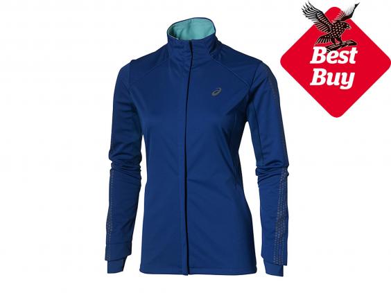 asics running jacket womens