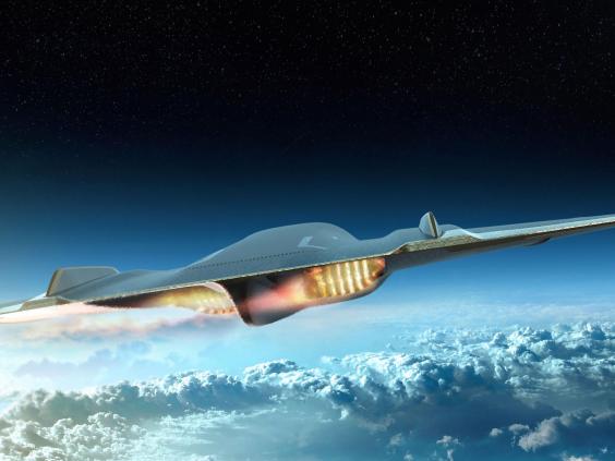 Space travelling passenger jet could make London to New York in two ...