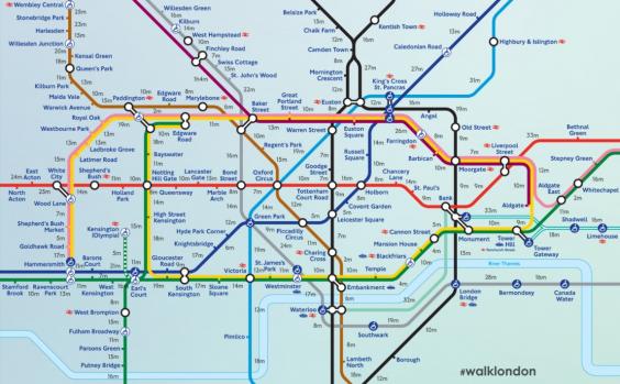 Tube Strike This London Transport Map Will Get You Home During Station