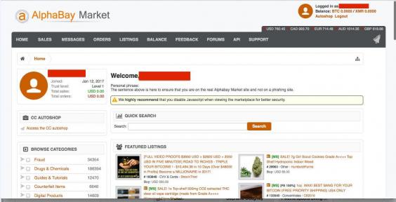 Tor Marketplaces