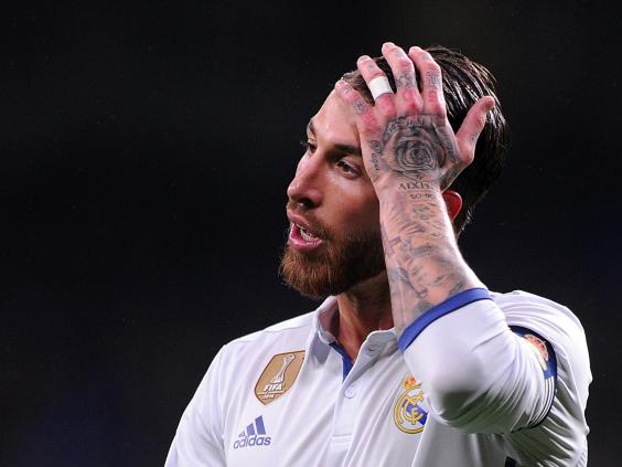 Image result for Sergio Ramos el clasico