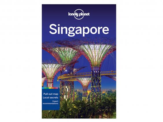 Lonely Planet Singapore City Map Travel Guide
