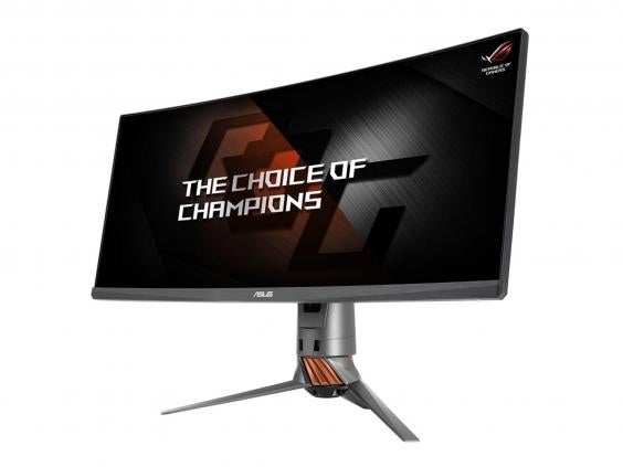 Какая технология применяемая в мониторе asus pg348q позволяет устранить эффект разрыва картинки