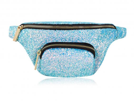 sparkly bum bag