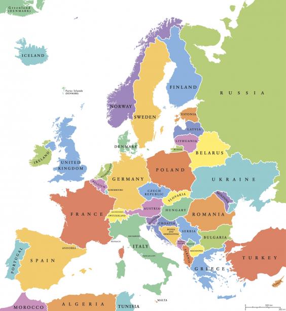 This is what Europe would look like if all the ice in the world melted ...