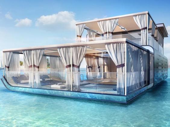 These ultra-luxurious underwater homes are being built in Dubai | The : A astonishing image depicting an beautiful scenery. The colors are bold and combination ideally. The layout is fantastic, with its features are extremely defined.