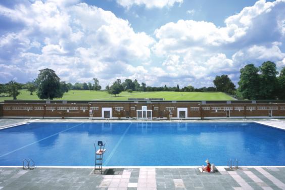 brockwell lido sauna