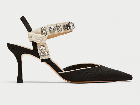 Step into party season with the embellished shoe trend | The Independent