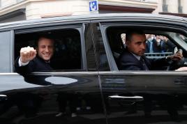 Image result for Emmanuel Macron blames 'homophobia' and 'misogyny' for obsession with his older wife