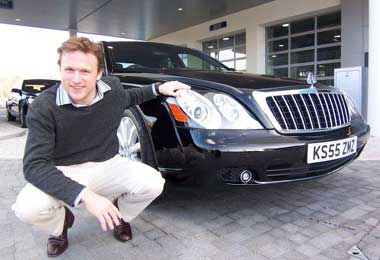 James Belchamber tests the Maybach