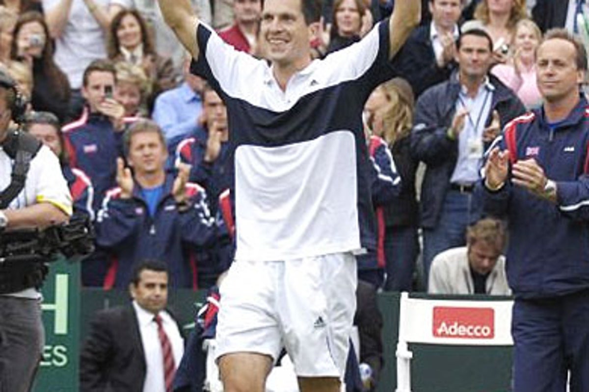 Henman's win leaves tears for souvenirs | The Independent | The Independent