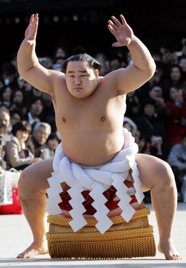 are sumo wrestlers healthy