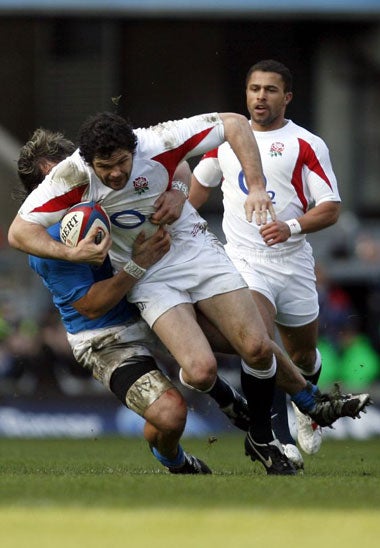 Andy Farrell will play for Saracens on Sunday