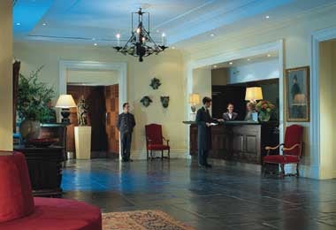 The Hotel Amigo's impressive lobby