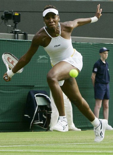 Williams beat Lisa Raymond 6-7, 7-5, 6-2 in the second round