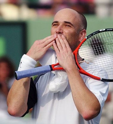Agassi will end his career next week at the US Open