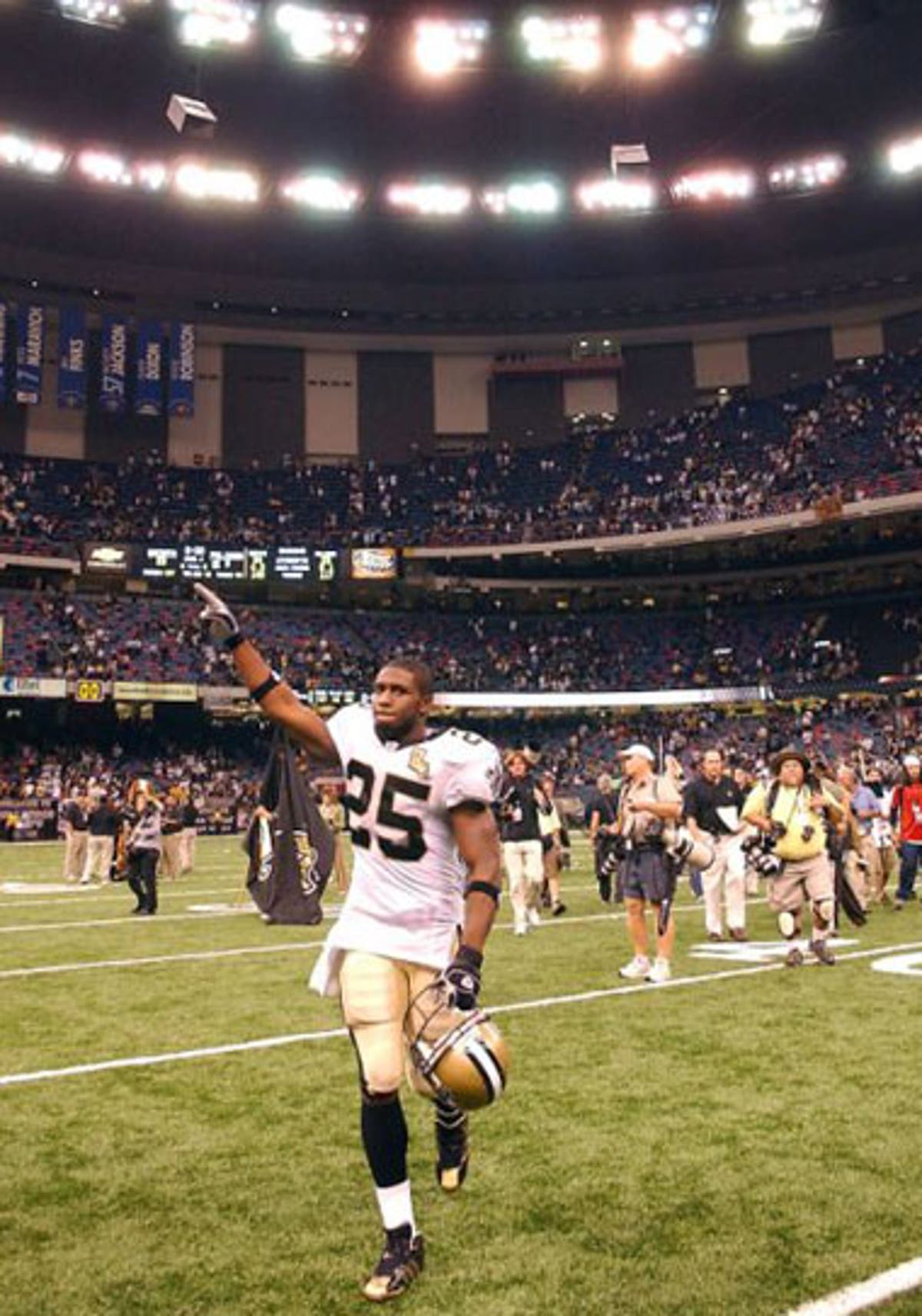 Saints Return After Hurricane Katrina (Wk 3, 2006), Falcons vs. Saints