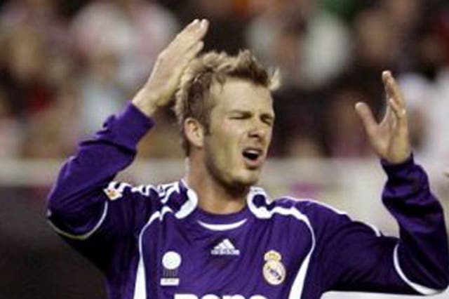Beckham has lost the England captaincy, his place in the side and his starting place at Real Madrid in the last 12 months