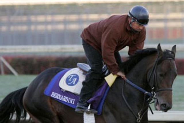 The favourite for the Classic, on track at Churchill Downs