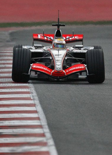 McLaren new boy Lewis Hamilton will partner World Champion Fernando Alonso next season