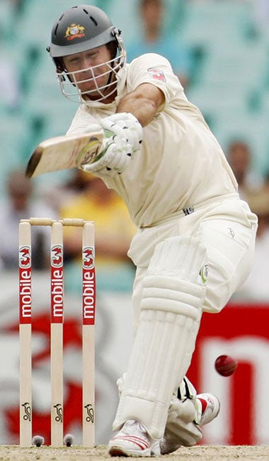 Ponting recorded his 27th Test century in his 100th match
