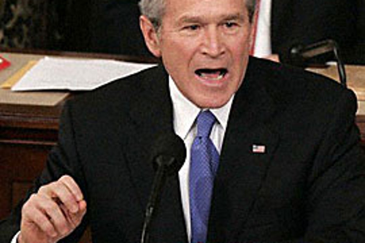 Bush says only US can secure world peace | The Independent | The ...