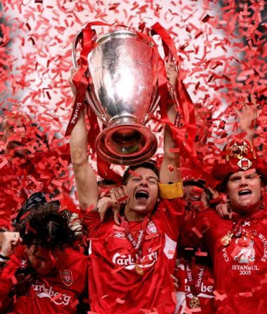 Liverpool won the European Cup last season