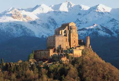 Sacra di San Michele, a formidable sight in the Susa Valley