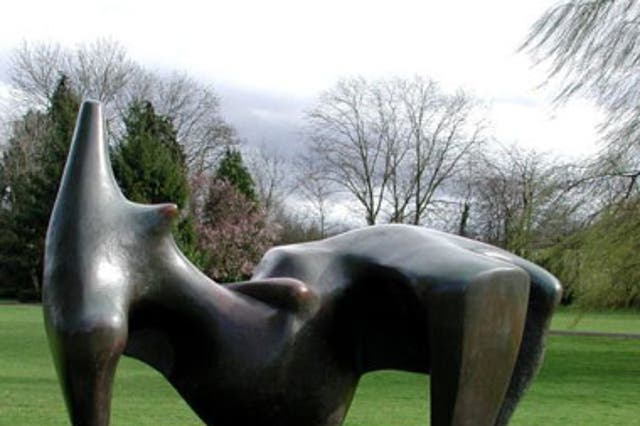 Henry Moore's A Reclining Figure