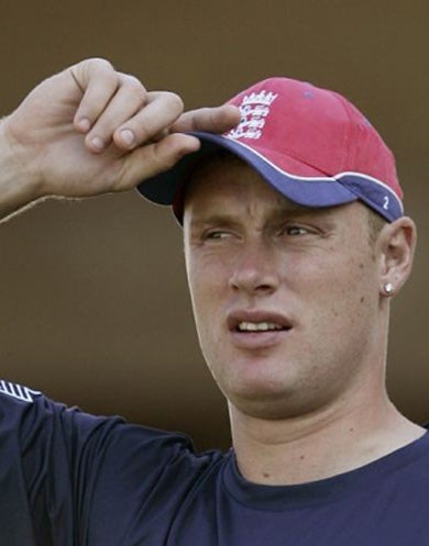 Flintoff is targeting a return for the second Test against South Africa at Headingley