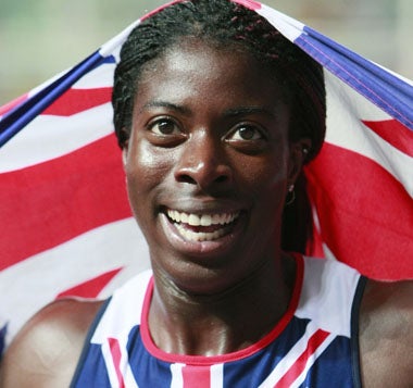 Ohuruogu enjoys her World Championship triumph in Osaka