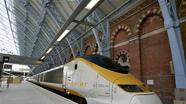 Where to get off? The new Eurostar schedules from St Pancras station in London begin operating on 15 November