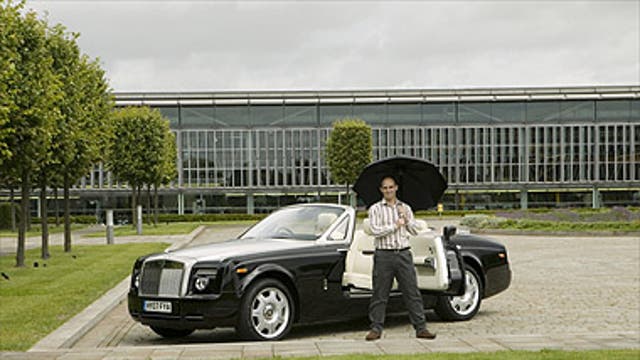Michael Booth with the Rolls-Royce Coupé