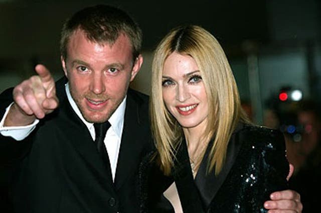 Madonna with husband Guy Ritchie