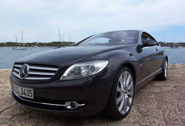 Mercedes' luxury coupé has the power to stop accidents