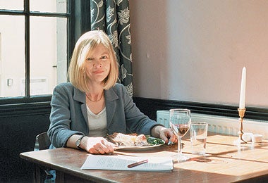 Farro with porcini, aged Parmesan and Baralo