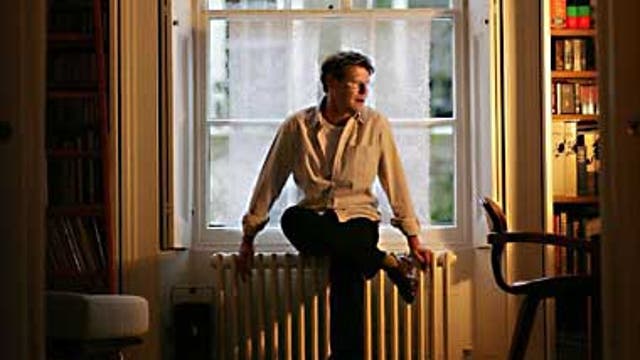 Robert Elms at his house in Camden, London