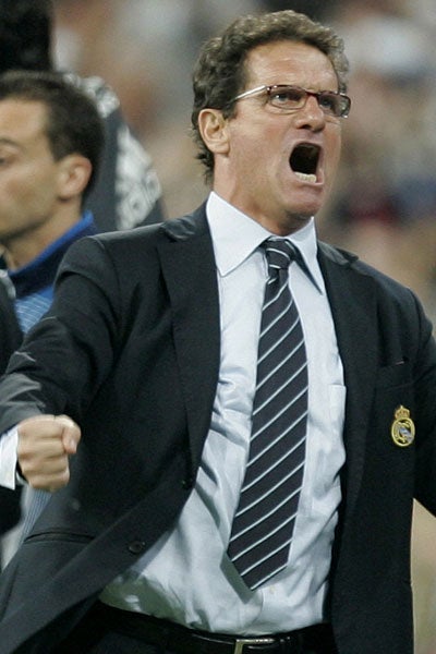 Fabio Capello is the new favourite to become England manager after Jose Mourinho pulled out of contention (AP)