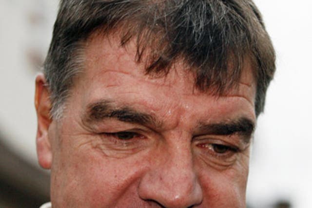 There had been no hint of the problem when Allardyce met the media on Friday