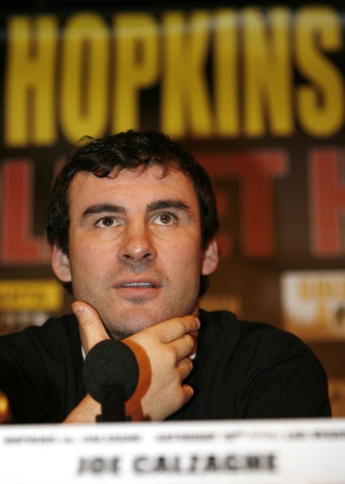"I know that all great fighters want to fight in Las Vegas in a big fight, in a test,"