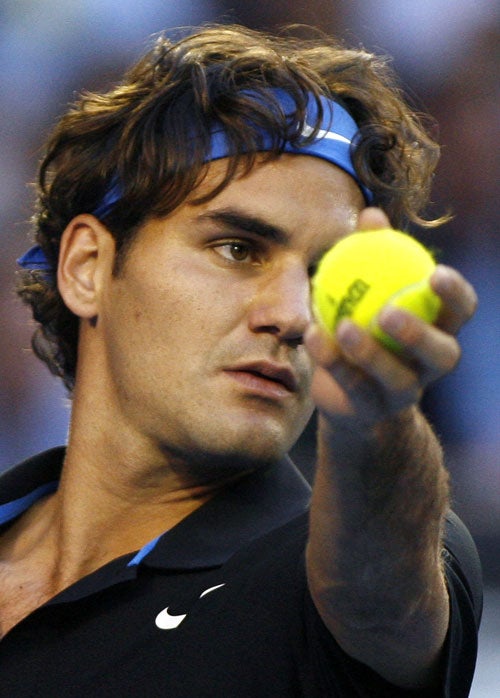 Roger Federer will face Novak Djokovic in the Australian Open semi-finals