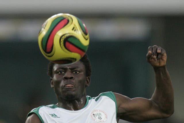 Martins is at the African Nations Cup with Nigeria