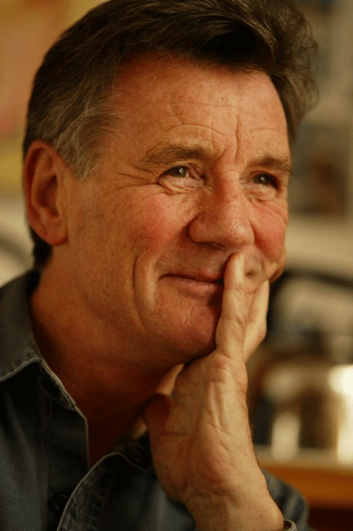 Michael Palin's tasks included walking across Clifton suspension bridge in a striped Edwardian swimming costume © David Sandison