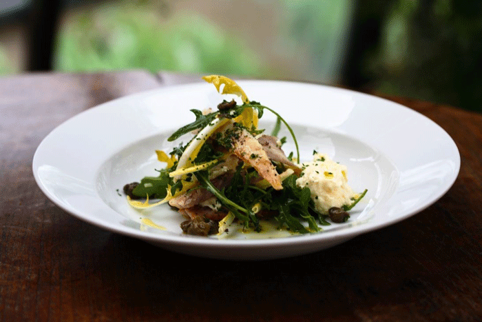 The rich, sweet flavour of smoked eel works well with horseradish © Lisa Barber