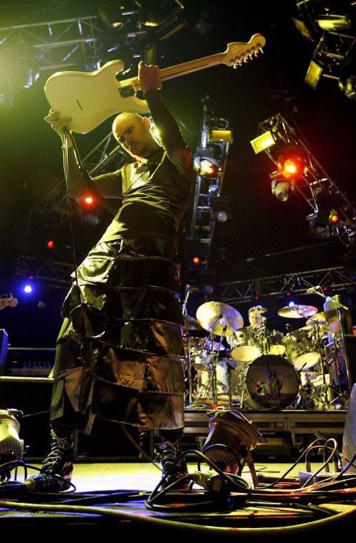 Wilful: The Smashing Pumpkins' Billy Corgan © EPA
